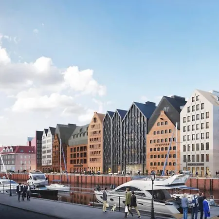 Baltic Riviera Apartments - Granaria Riverside Gdansk Exterior photo